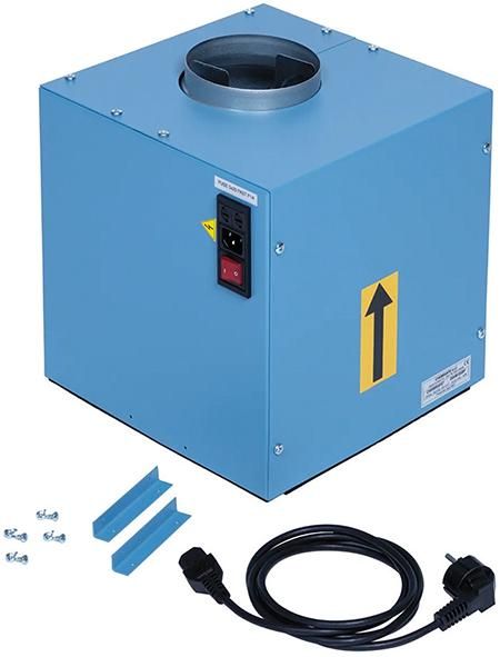 Abluftgebläse ATEX für EN-Sicherheitsschrank Ø 125mm B350xT370XH500 mm