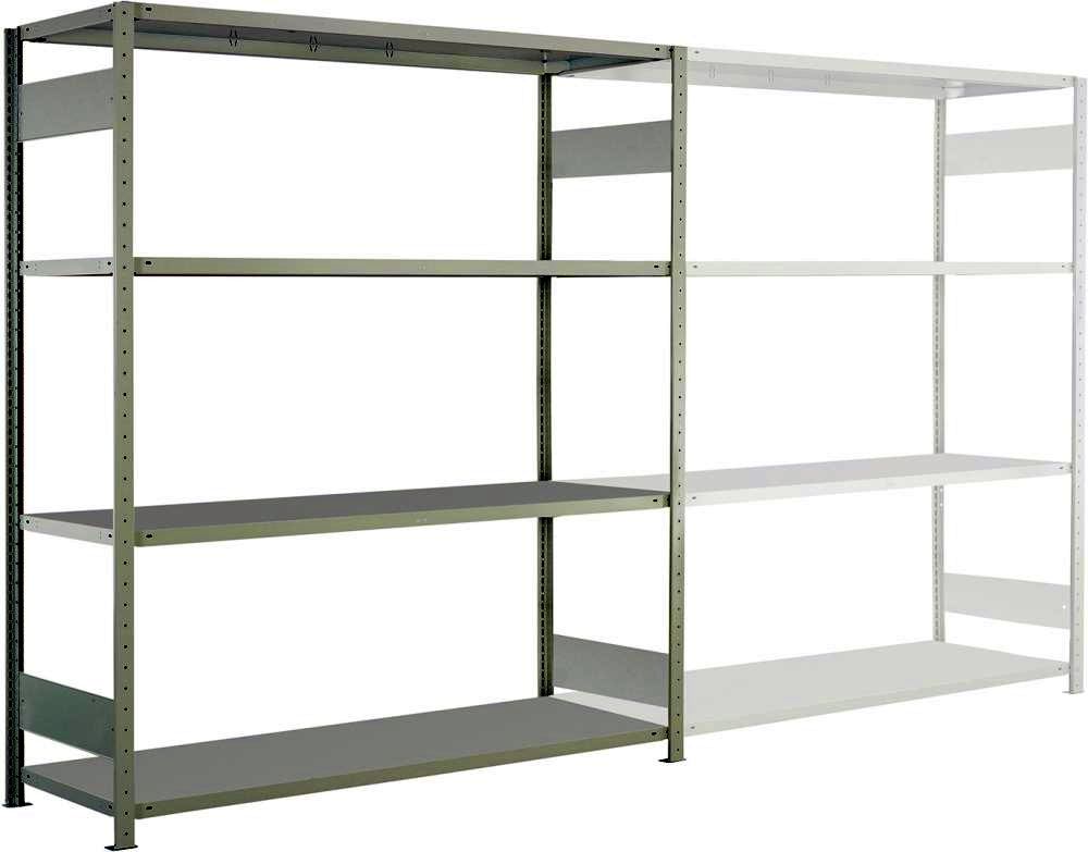 Steckregal-GF XXL H2000mmm.4Böd.,1700x600mm