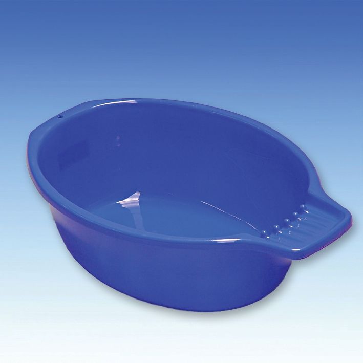 Handwaschbecken blau, 7 Ltr.oval mit SeifenablageUK = 25 Stck.