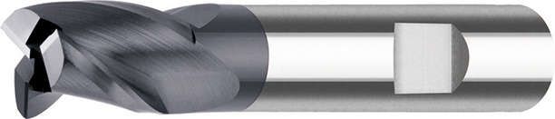 Schaftfräser lang VHM AlTiN+ Z3 45Grad Schaft HB 12,0 mm FORTIS