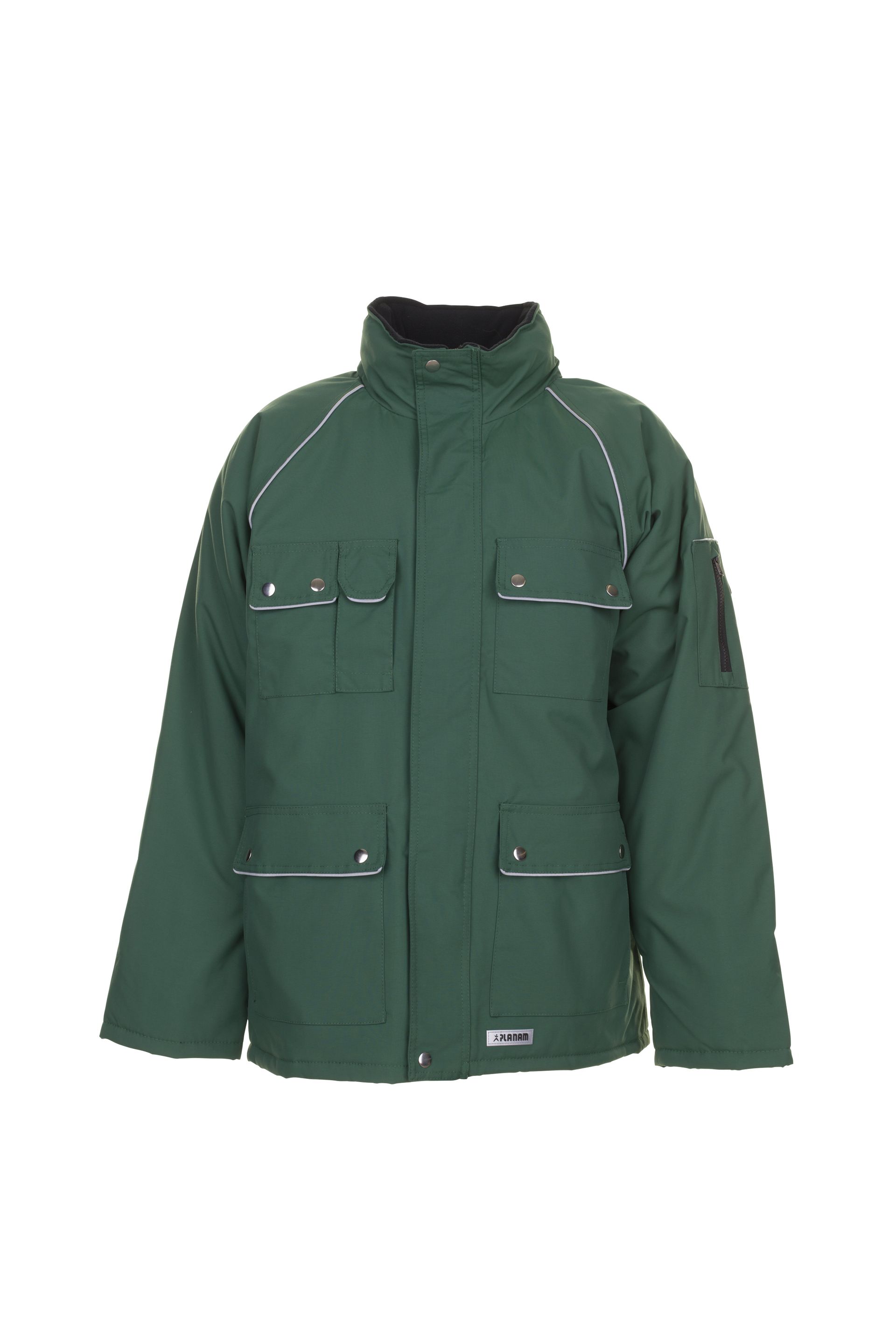 Planam Winterparka Canvas 320, Outdoor grün/grün Gr. S