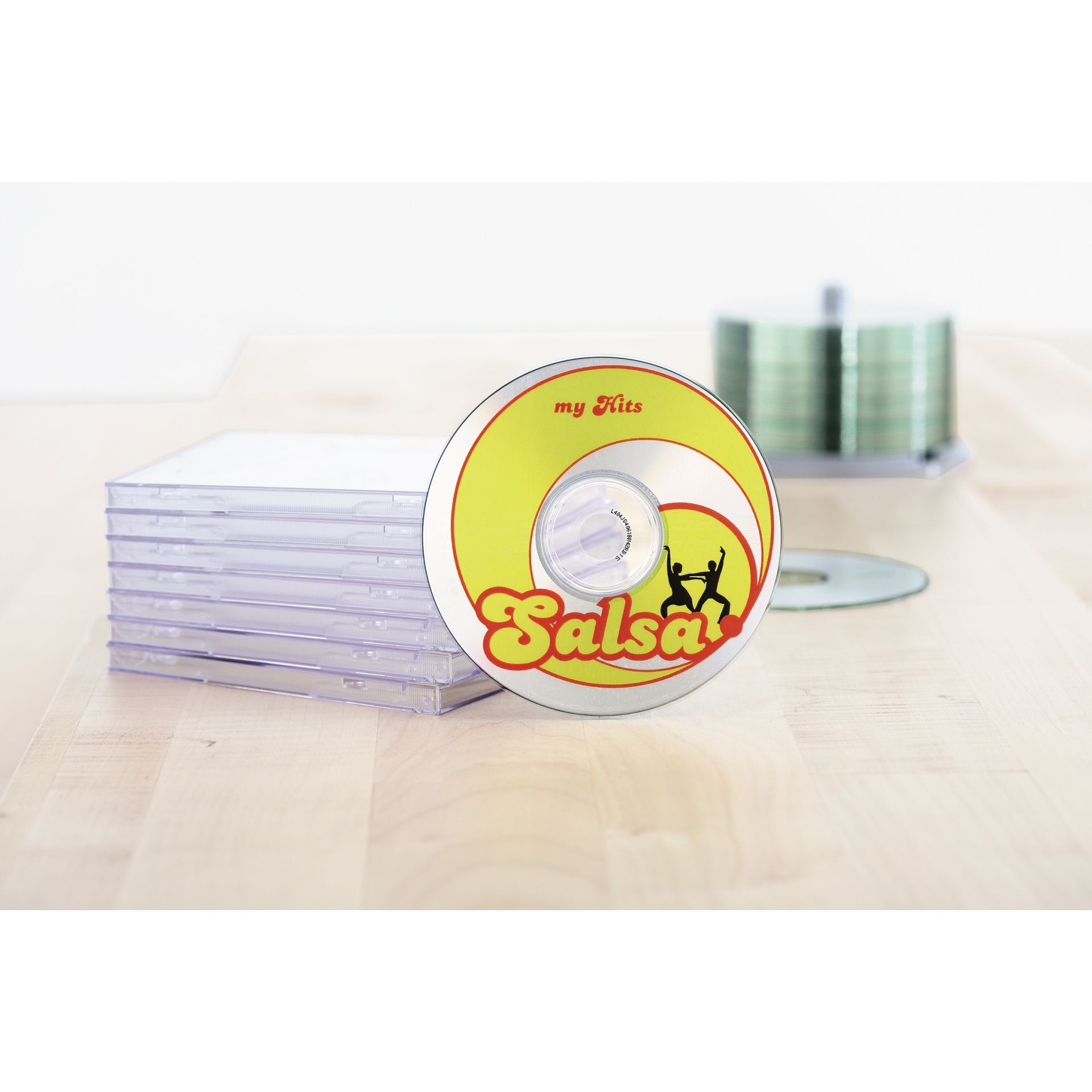 CD-Etikett TopStick  117mm ws 200St