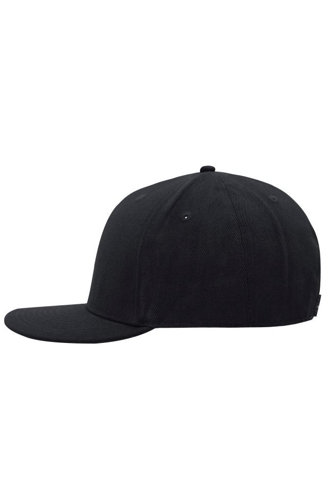 6 Panel Pro Cap Style Cap mit Streetstyle Charakter schwarz, Gr. one size