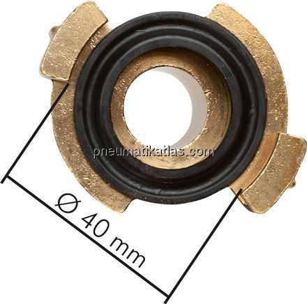 GK-Winkel-Schlauchkupplung, 13 (1/2")mm Schlauch, drehbar