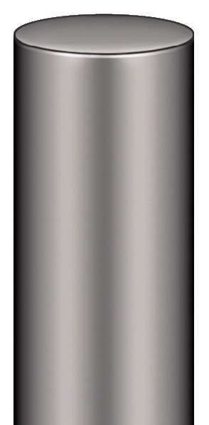 2-teilige Profilrolle mit Rundkopf und Stahlstift - Stahlblank (SW 002)