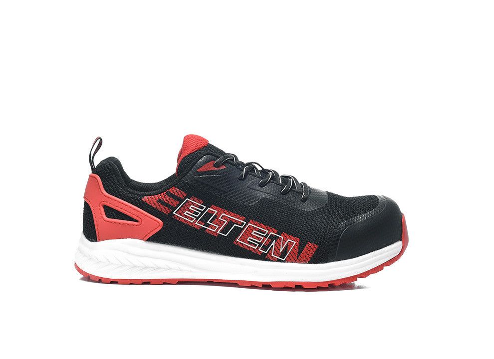 Sicherheitshalbschuh BATIS black-red Low ESD S1PL, Gr. 36