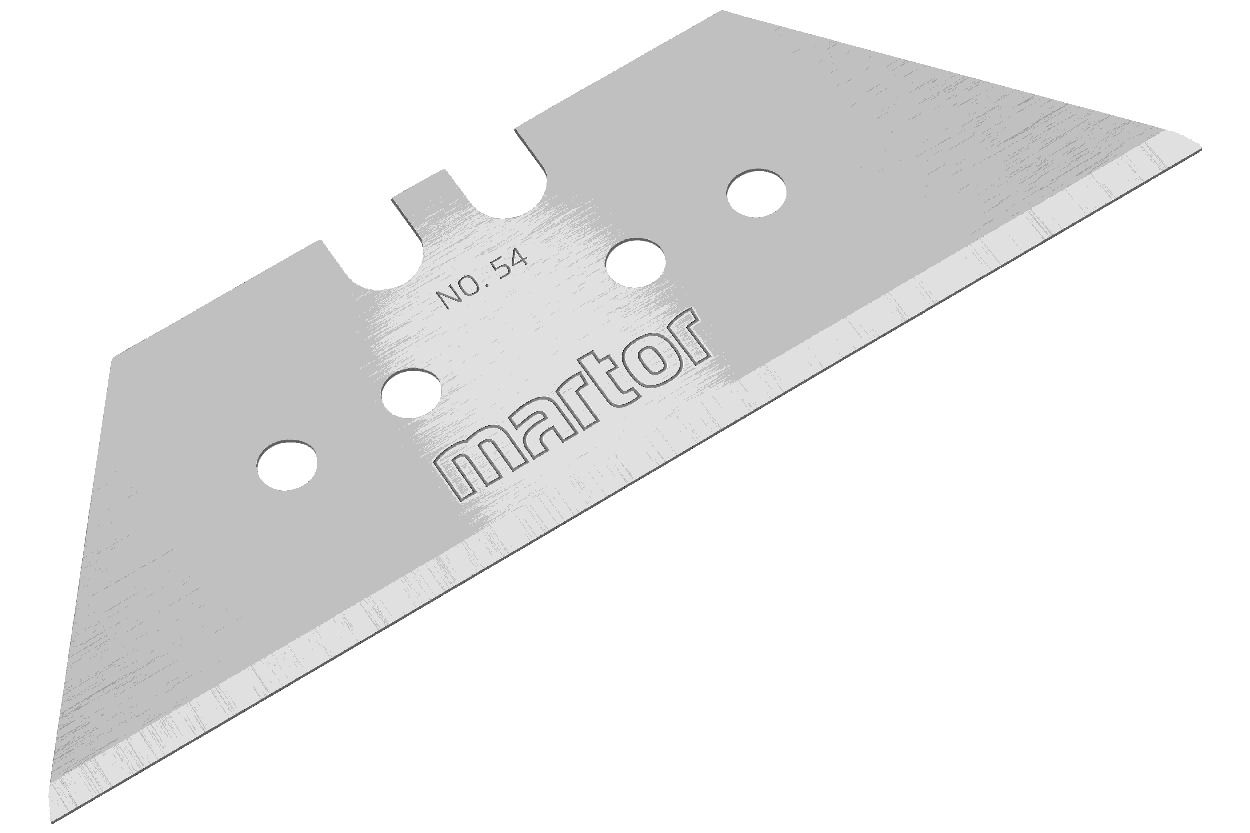 MARTOR Ersatzklinge TRAPEZKLINGE 54 Standardschliff | 5 Stück