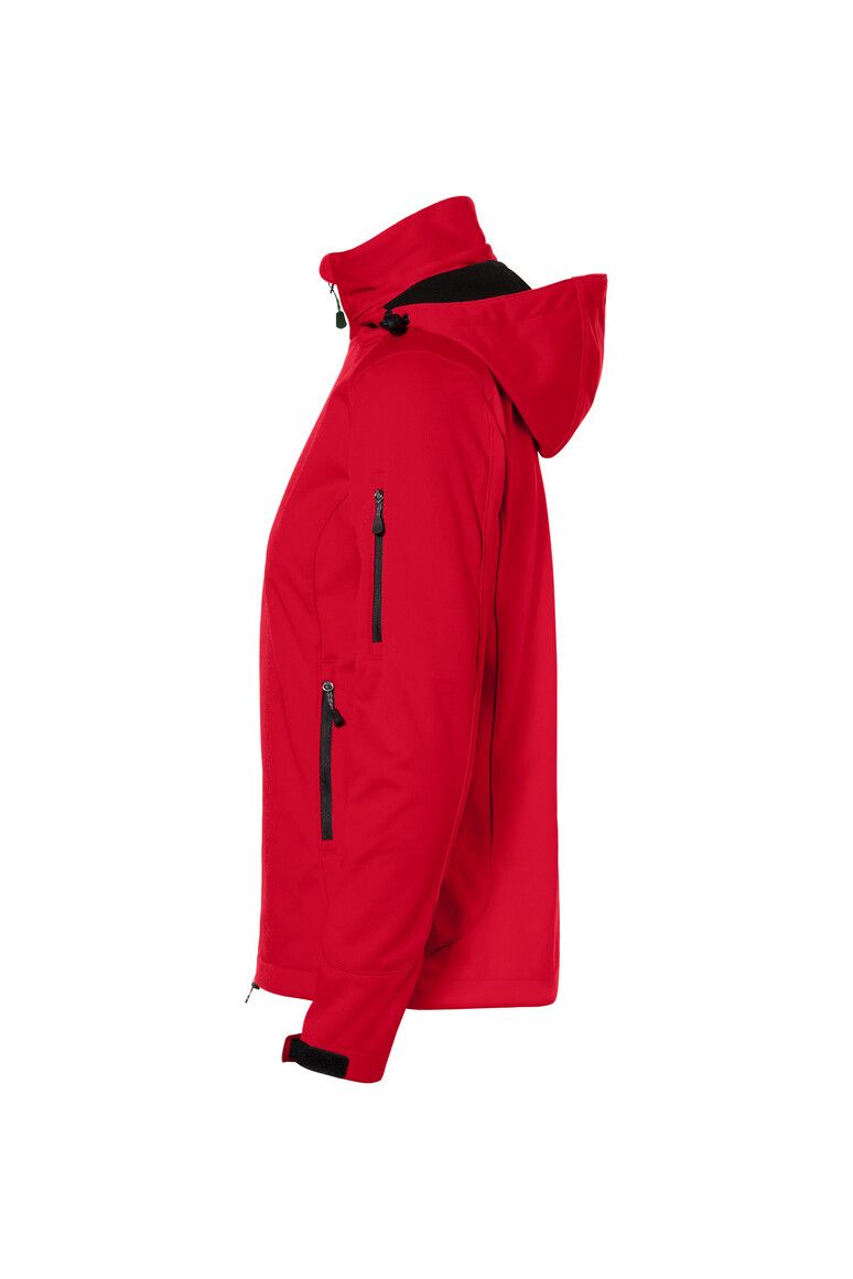 HAKRO Damen Softshelljacke rot, XS