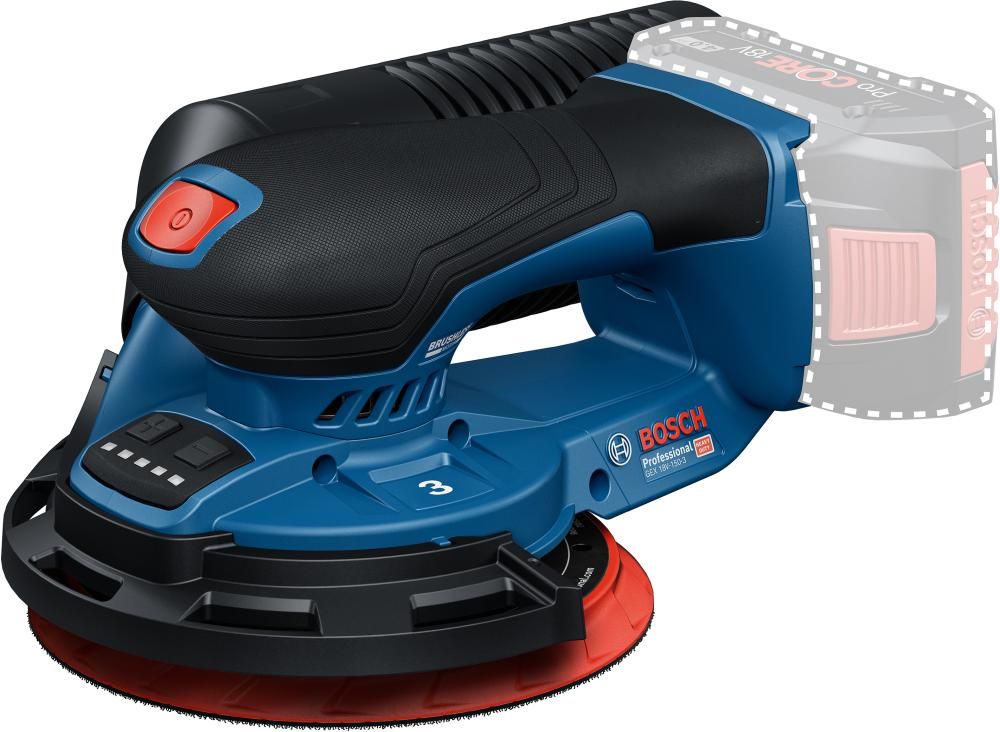 Akku Excenterschleifer GEX 18V-150-3 Bosch ohne Akku ohne Ladegerät Karton