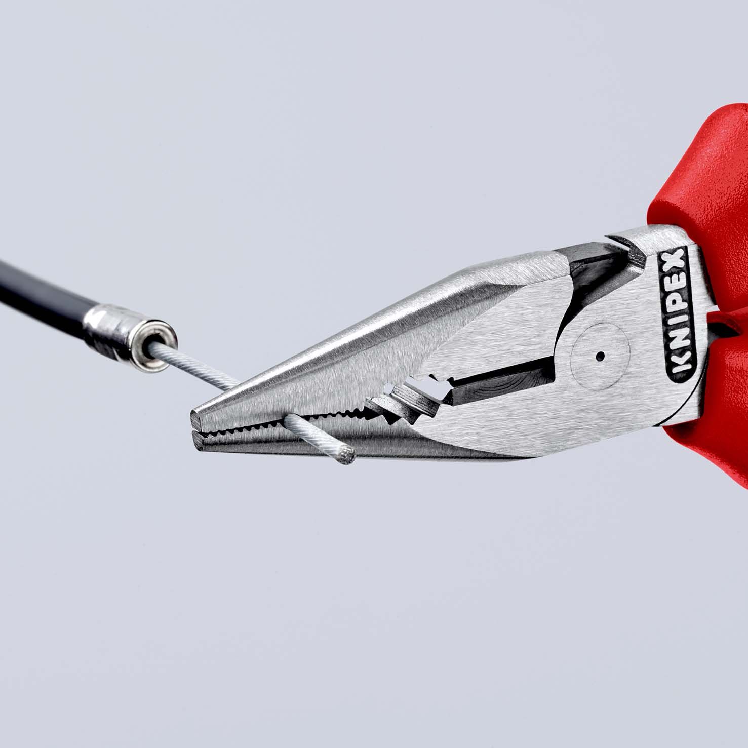 KNIPEX Spitz-Kombizange mit Comfort-Griffen
