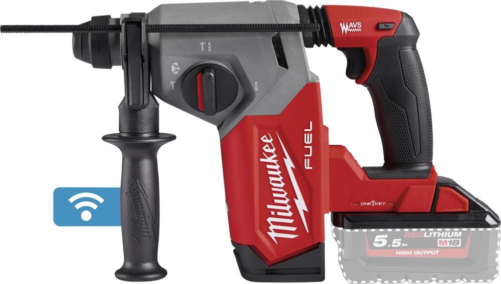 Akku-Kombihammer solo M18ONEFH-0X Milwaukee ohne Akku ohne Ladegerät HD-Box