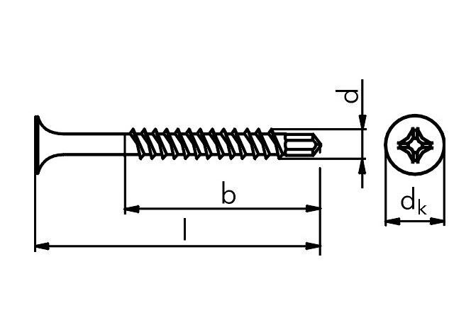 ACP GPS Bohrspitze CE 3,5X35