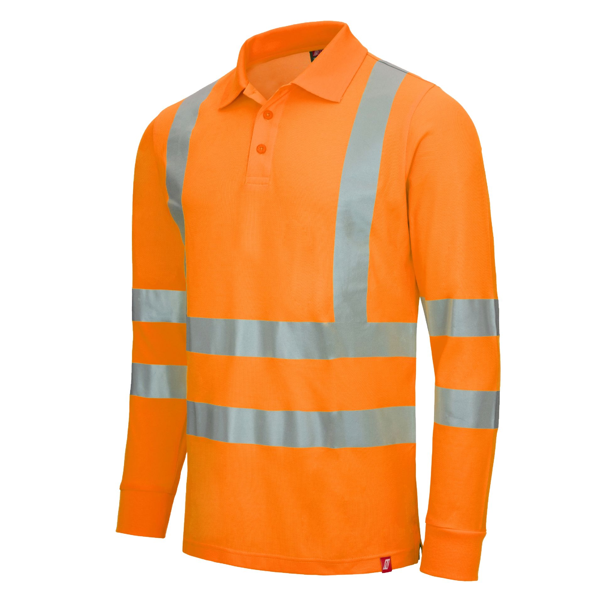 NITRAS MOTION TEX VIZ, Warn-Langarm-Poloshirt 7014