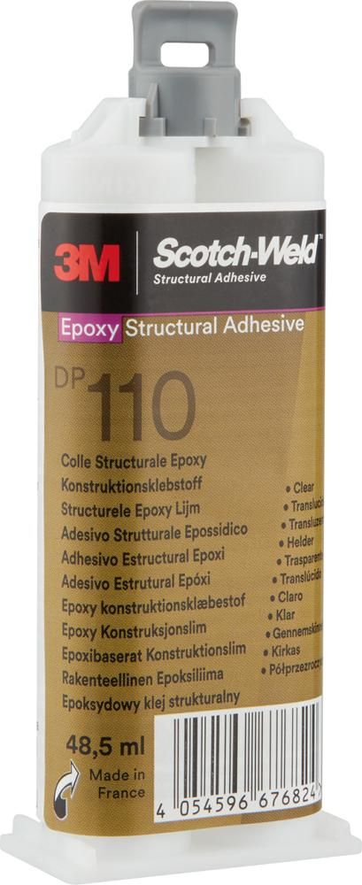 SW DP 110 2-K-EPX-System TRANSLUZENT 50ml Konstruktionsklebstoff 3M