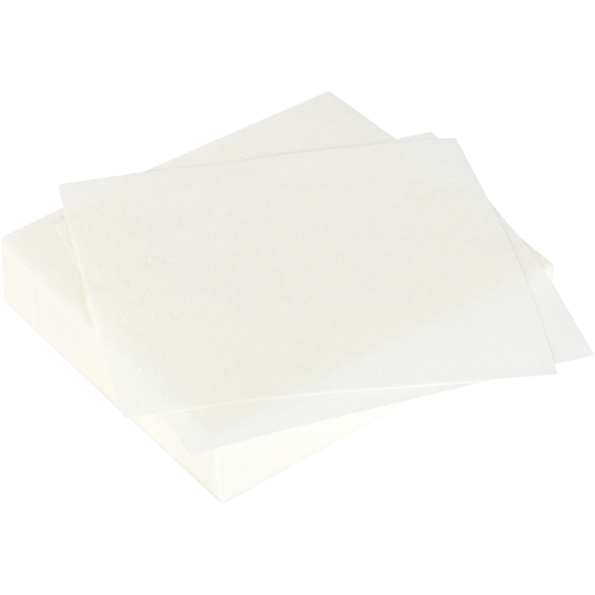Löschpapier 6,5x13,7cm weiß 100 Bl./Pack.