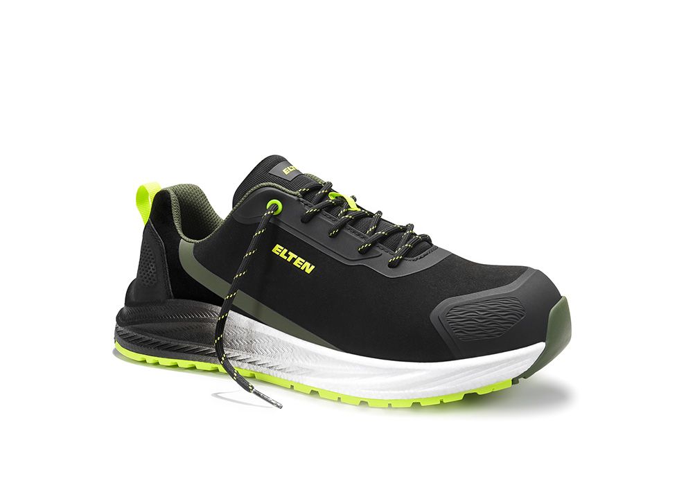 Sicherheitshalbschuh LEEVI XXNF black-lime Low ESD S3S, Gr. 36
