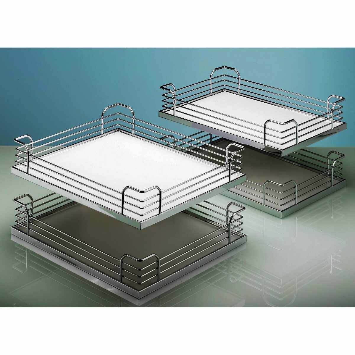 Arena CLASSIC Rutschstopp Einhängetablare, verchro
