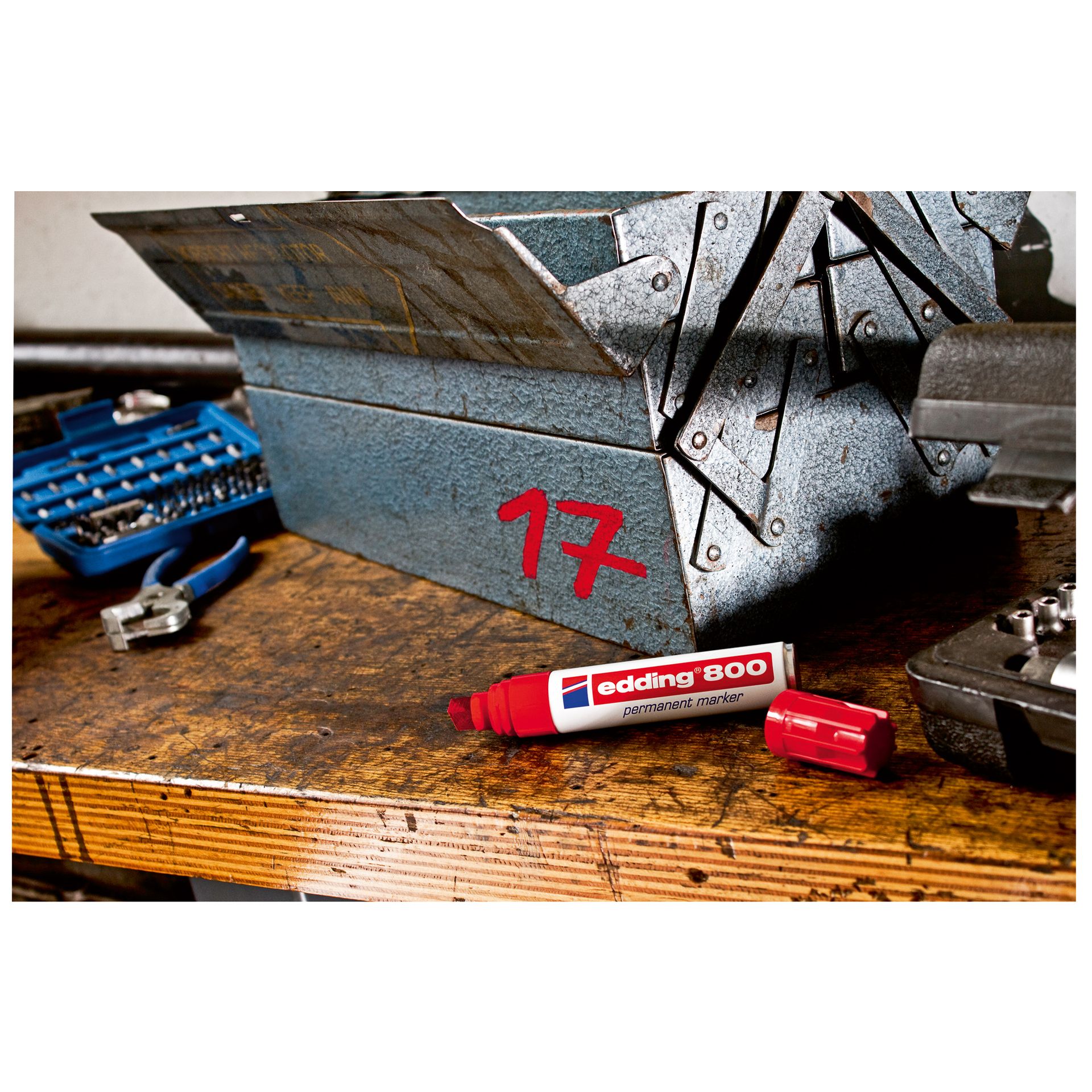 Permanentmarker 800 schwarz edding