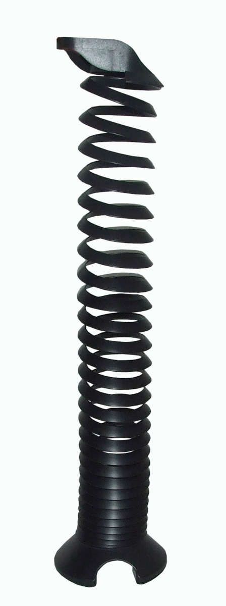 Kabelspirale, PVC, schwarz