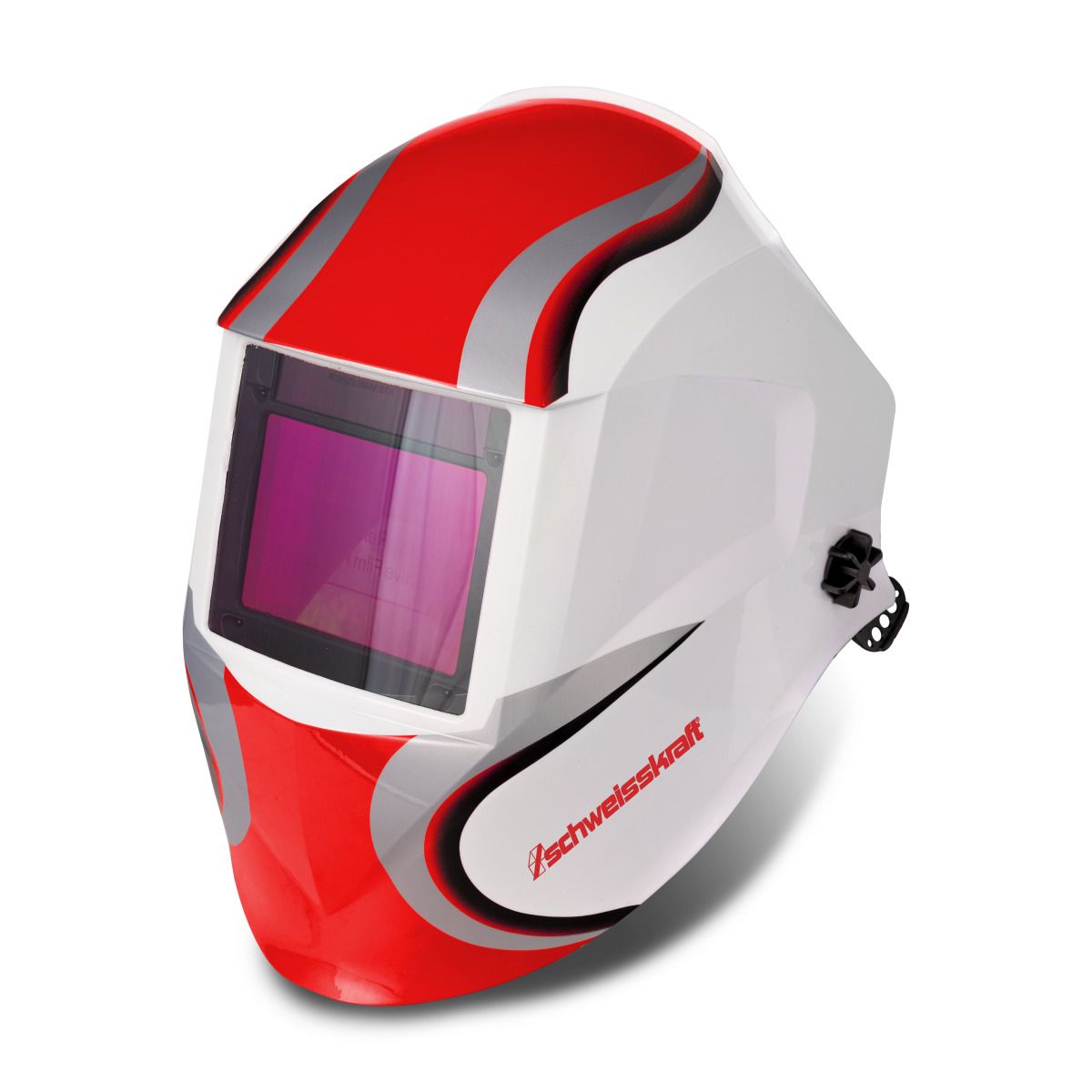 Automatik-Schweißschutzhelm Schweisskraft VarioProtect XXL-W-2 TC rot