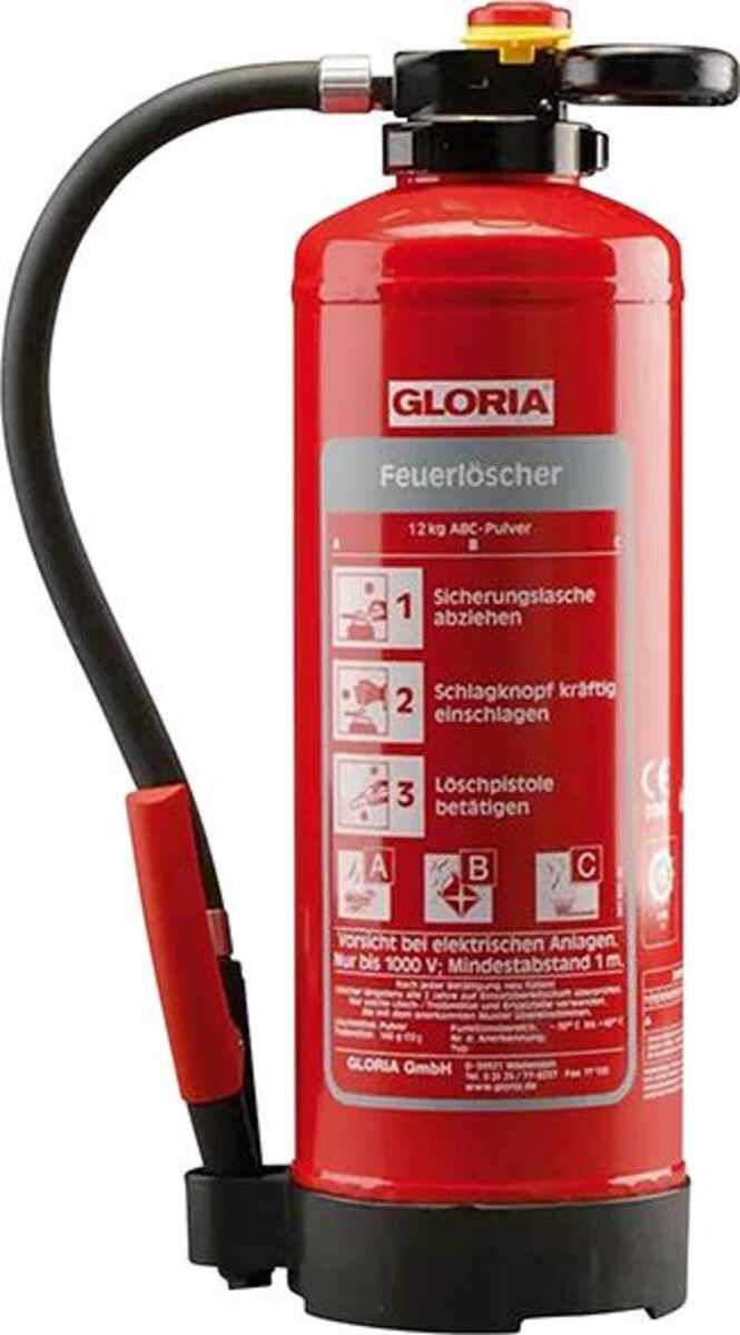 Pulver-Aufladelöscher 12 kg P 12 PRO Gloria