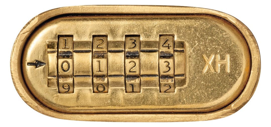 ABUS Allwetter-Zahlenhangschloss "180IB/50 SB"