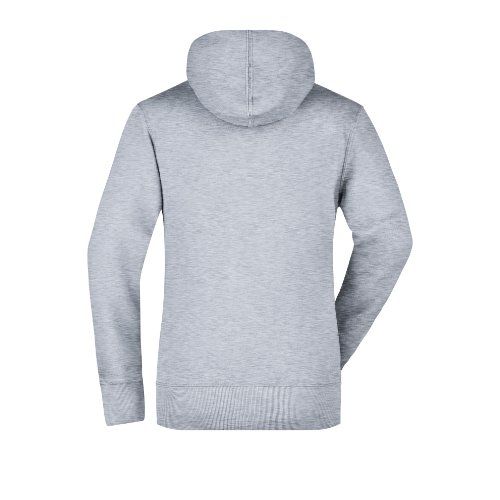 James & Nicholson JN051 Damen-Sweatshirt, Grau, Gr. L