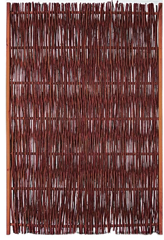 FUEGO Weidengeflechtzaun 120 x 180 cm,