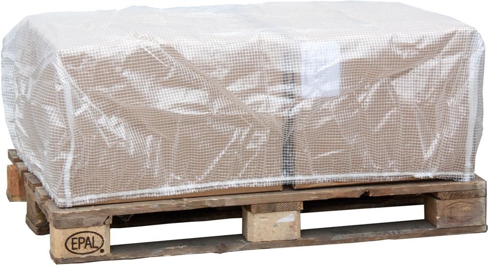 Abdeckhauben-Dach B1250xT850xH980 mm mit Gummizug transparent