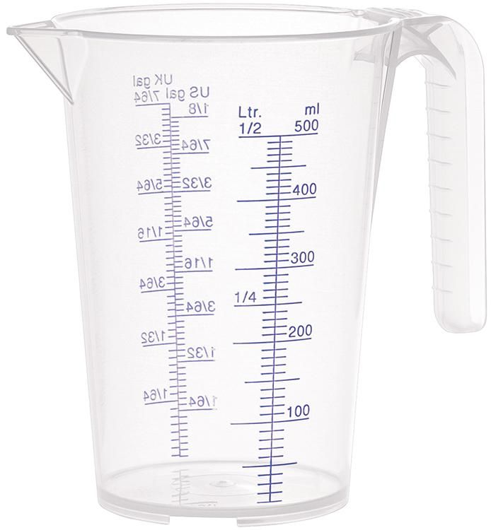 Messbecher Polypropylen Nenninhalt 1l transparentPRESSOL