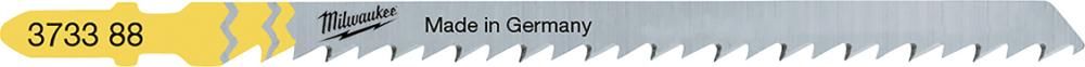 Stichsägeblatt Holz präzise, gerade Schnitte 105x4 mm verst. Blatt 5er Pack Milwaukee