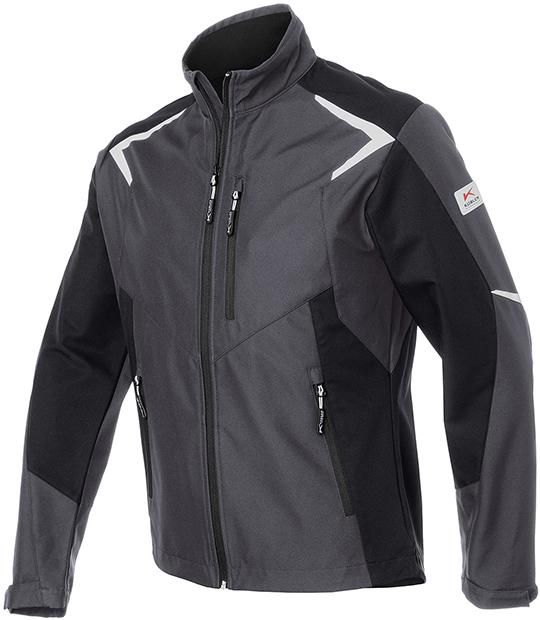 Kübler BODYFORCE Softshelljacke, Anthrazit, Gr. XS