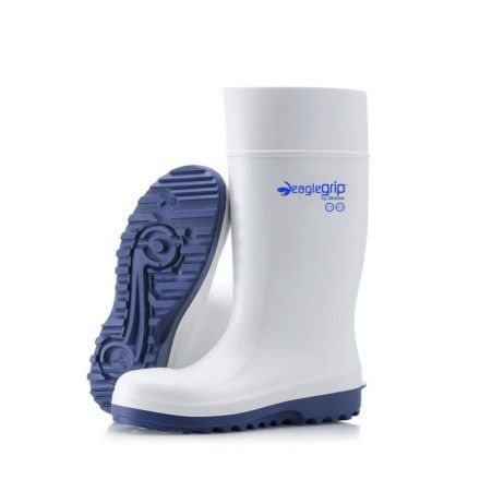 Dikamar Stiefel Eaglegrip O4 White|Blue, Gr. 36