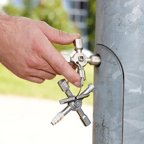 Schaltschrankschlüssel TwinKey TwinKey KNIPEX