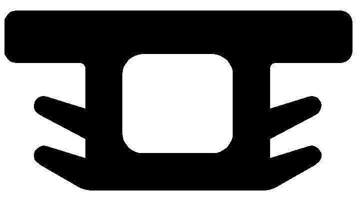 Stulpdichtung L 7022 lichtgrau