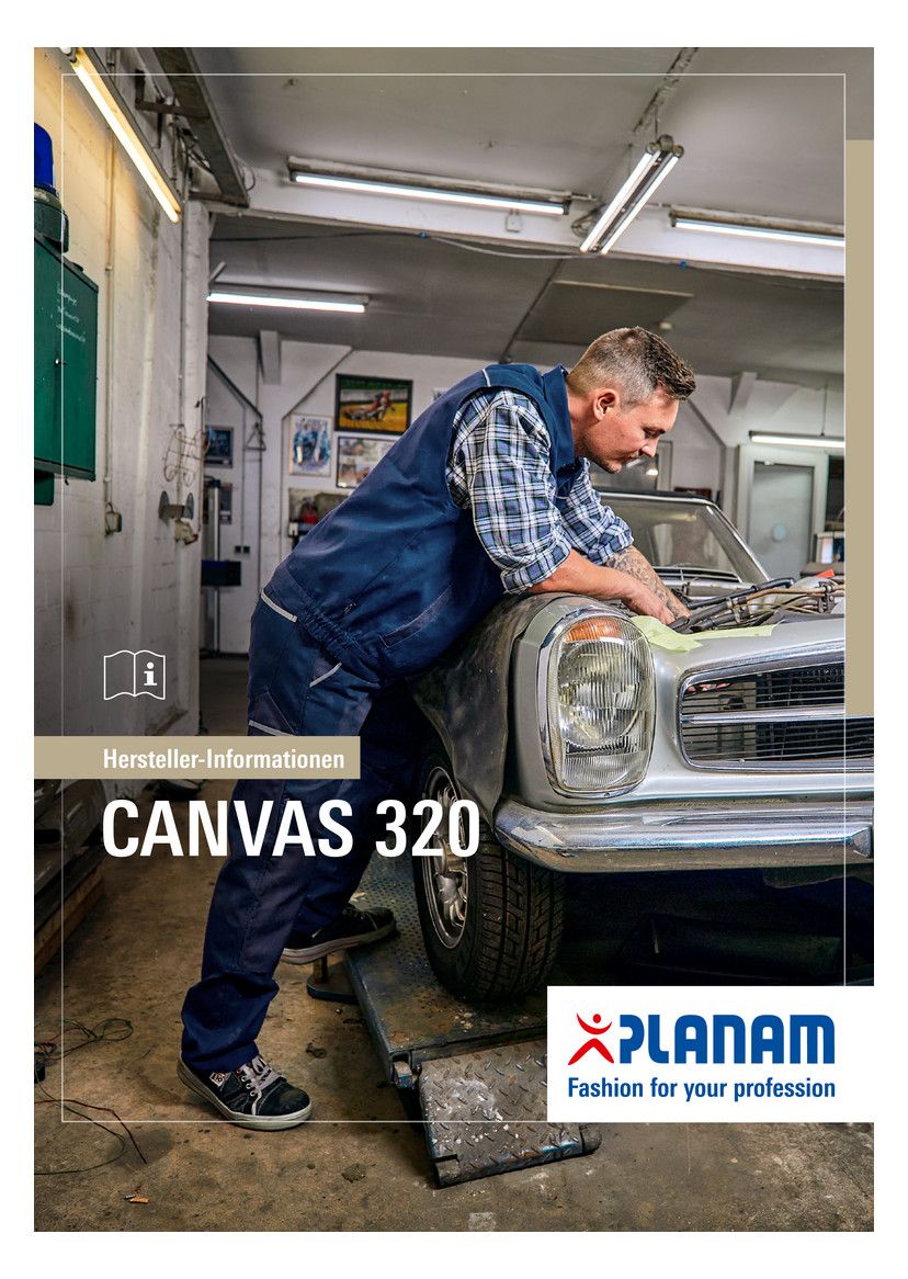 PLANAM Bundjacke, "Canvas320"