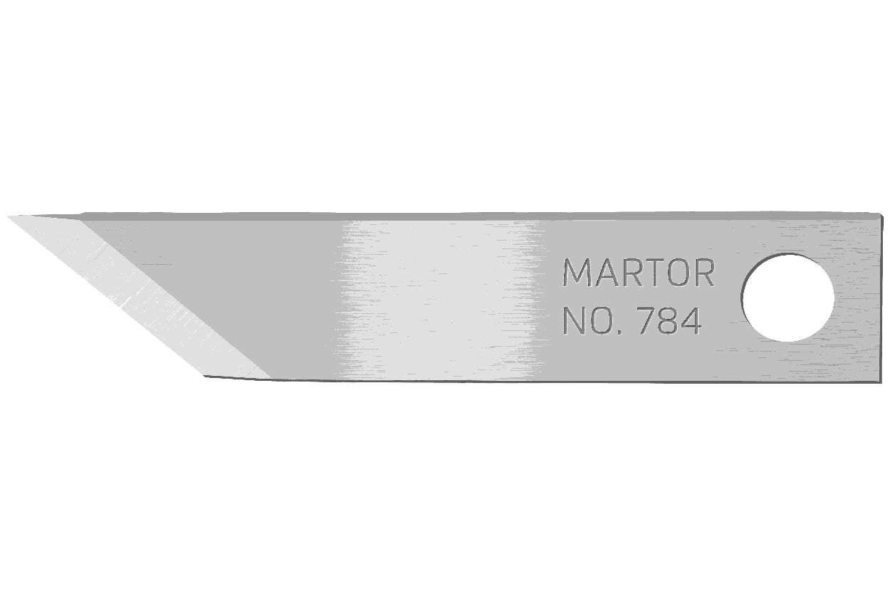 MARTOR Ersatzklinge GRAFIKKLINGE 784 Standardschliff | 10 Stück