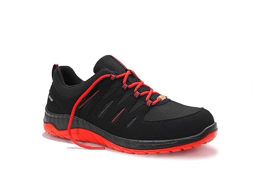 ELTEN Sicherheitshalbschuh MADDOX W black-red Low ESD S3S, Gr. 40