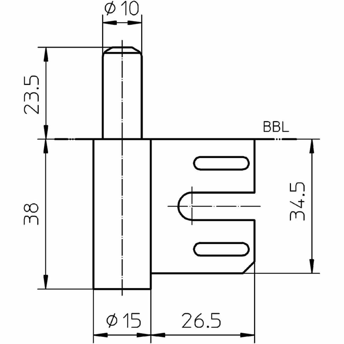 Variant V 8100 verzinkt SIMONSWERK