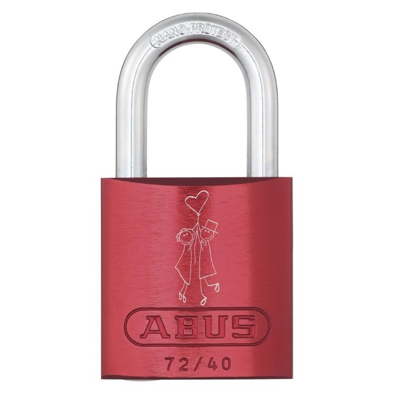 ABUS Vorhangschloss "72/40", LoveLock 1
