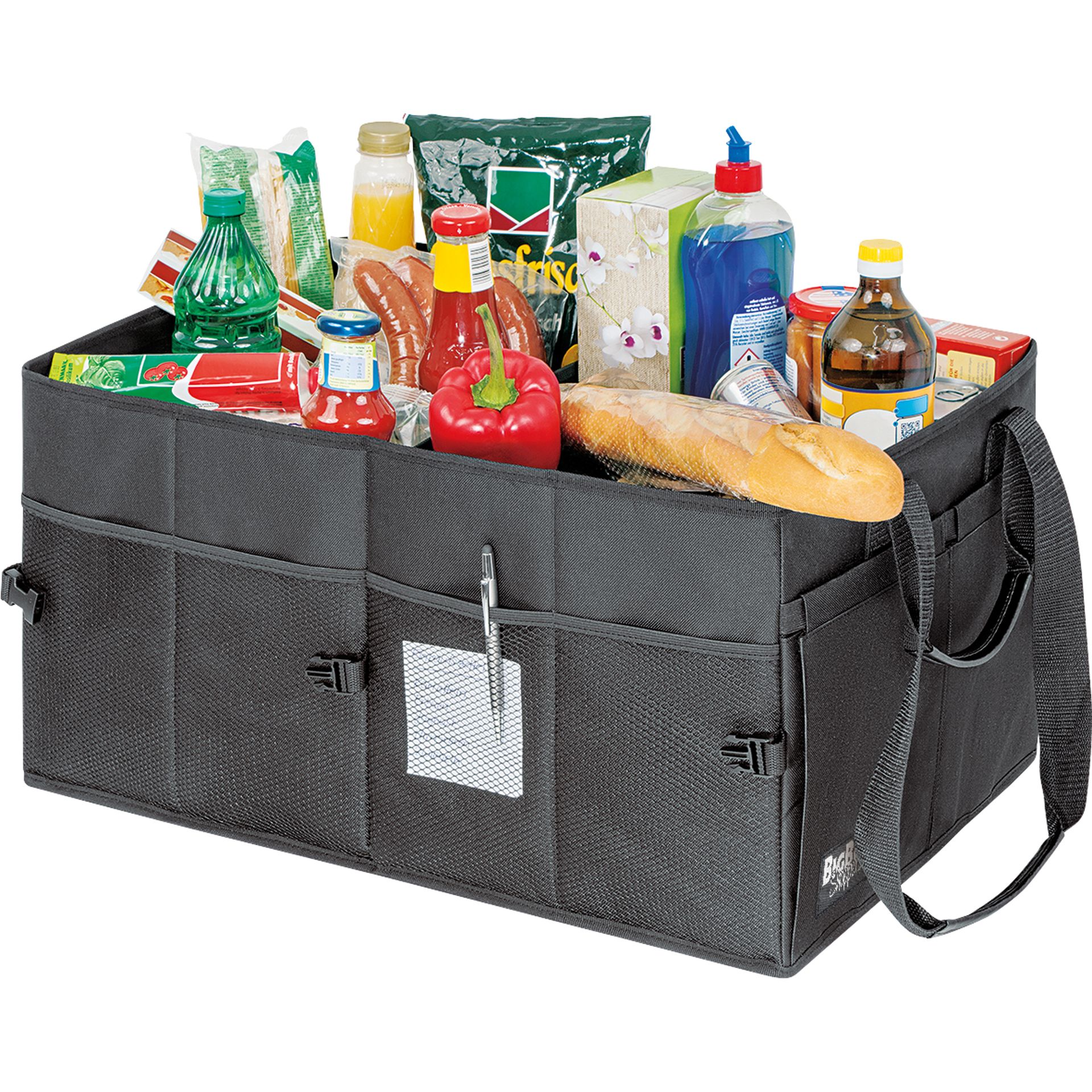 Einkaufstasche BigBox Shopper XL 60x40x30cm schwarz