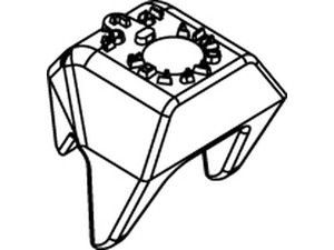 ART 82045 LINDAPTER CF Sphäro-Guß M 16 feuerverzinkt S