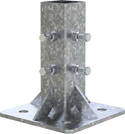 Adaptierung für Beton-Aufstellvor. klappbar