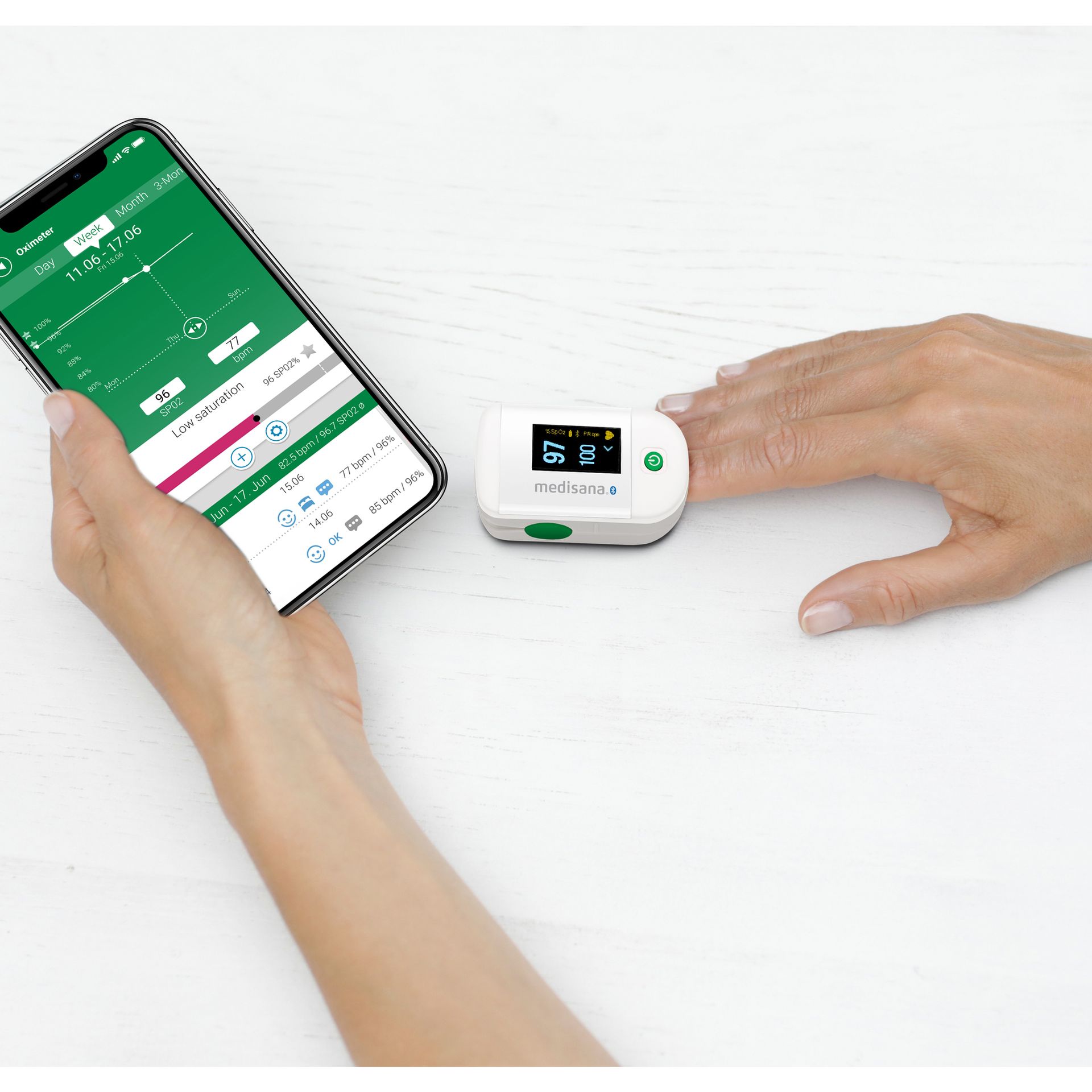 Pulsoximeter PM 100 connect