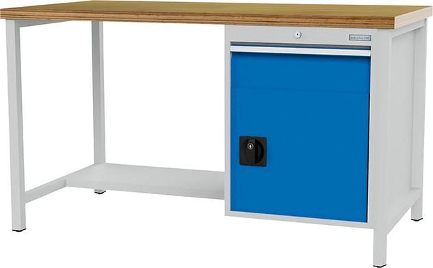 Kastenwerkbank buche MP 1 Schublade 1 Flügeltür Traglast 1000kg B1500xT750xH859mm