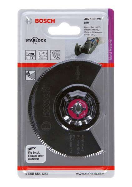 BIM Segmentwellenschliffmesser ACZ 100 SWB, 100 mm, 1er-Pack