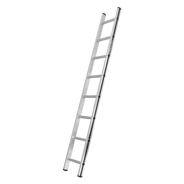 ALU-PRO Sprossenanlegeleiter mit Traverse
