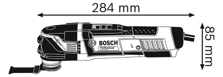 BOSCH MultiCutter in LBoxx + Zubehör
