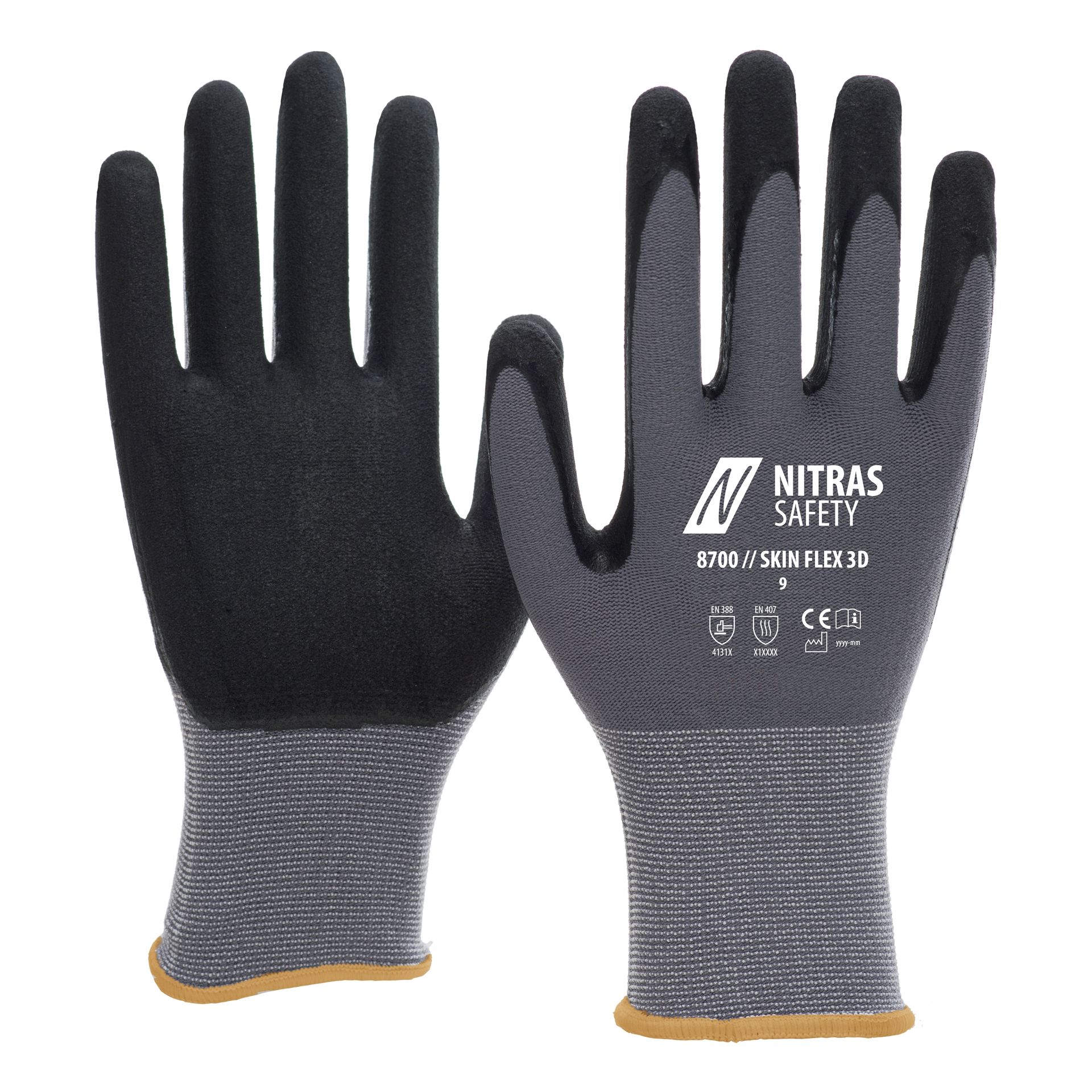 NITRAS SKIN FLEX 3D, Montagehandschuhe 8700