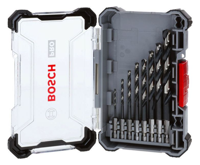 BOSCH HSS-G Impact Spiralbohrersatz, PRO Metall